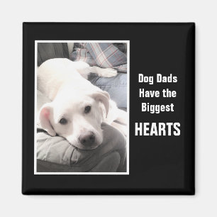Foto Niedlicher Welpenhund mit dem besten Freund V Magnet