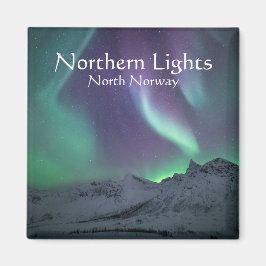 Foto Nordlichtlandschaft Magnet