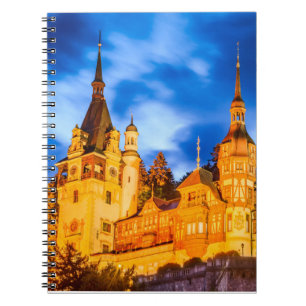 Foto Notebook (80 Seiten B&W) Peles Burg Notizblock
