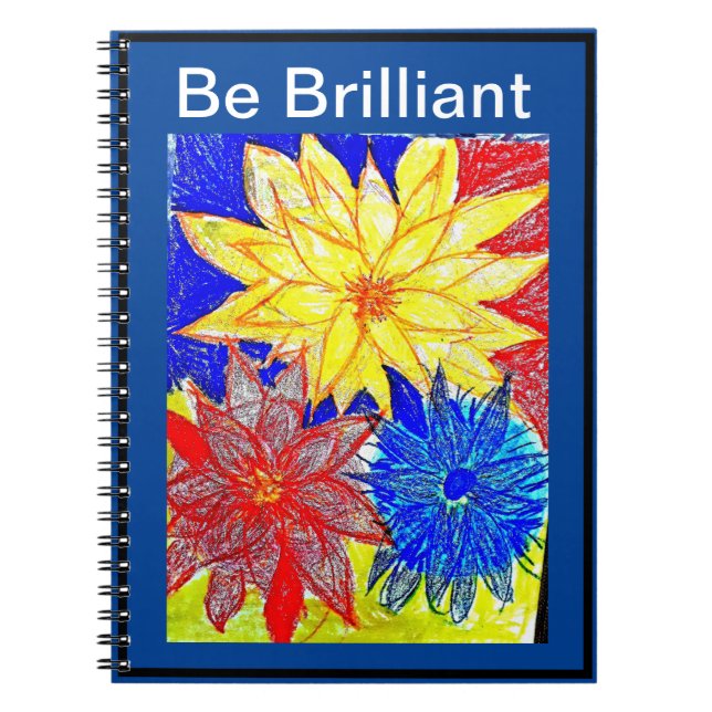 Foto Notebook brillant sein Notizblock (Vorderseite)