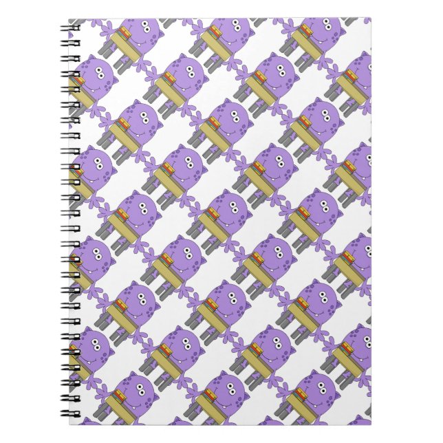 Foto-Notebook/Cartoon-Monster Notizblock (Vorderseite)