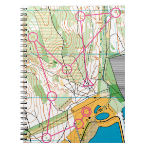 Foto Notebook - Orientierungskarte Notizblock