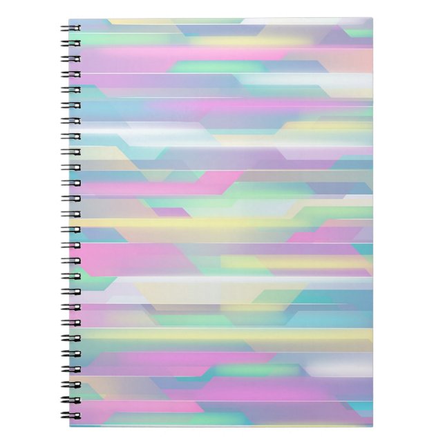 Foto Notebook/Pastell Abstrakt Notizblock (Vorderseite)