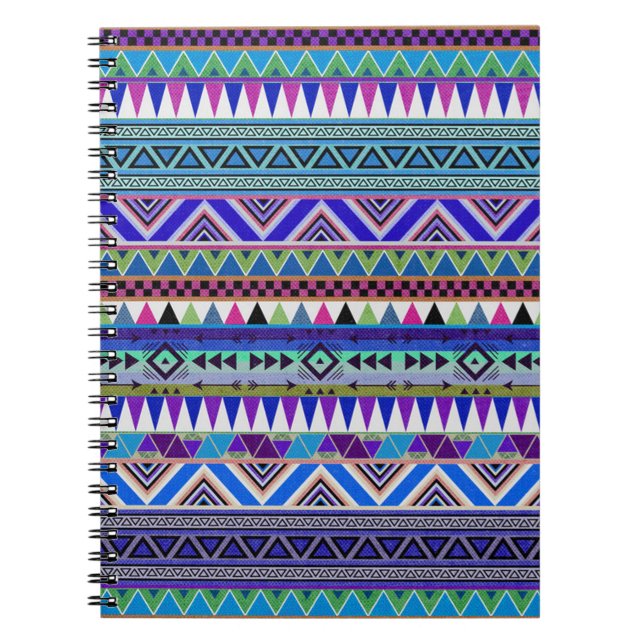 Foto-Notebook/Tribal-Muster Notizblock (Vorderseite)
