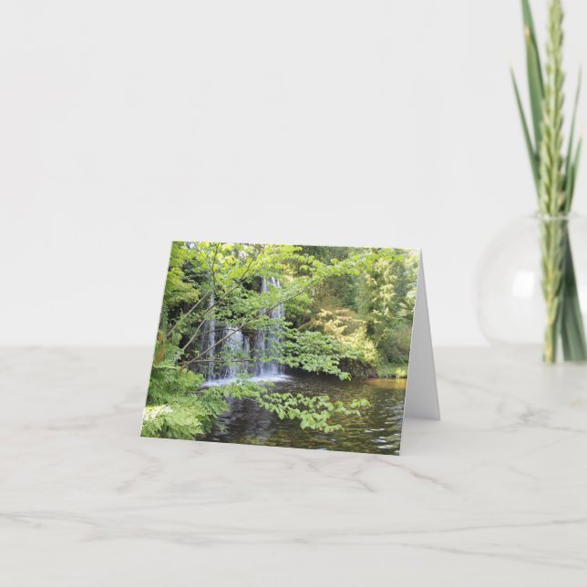 Foto notecards freier Raum nach innen Karte (Vorderseite)