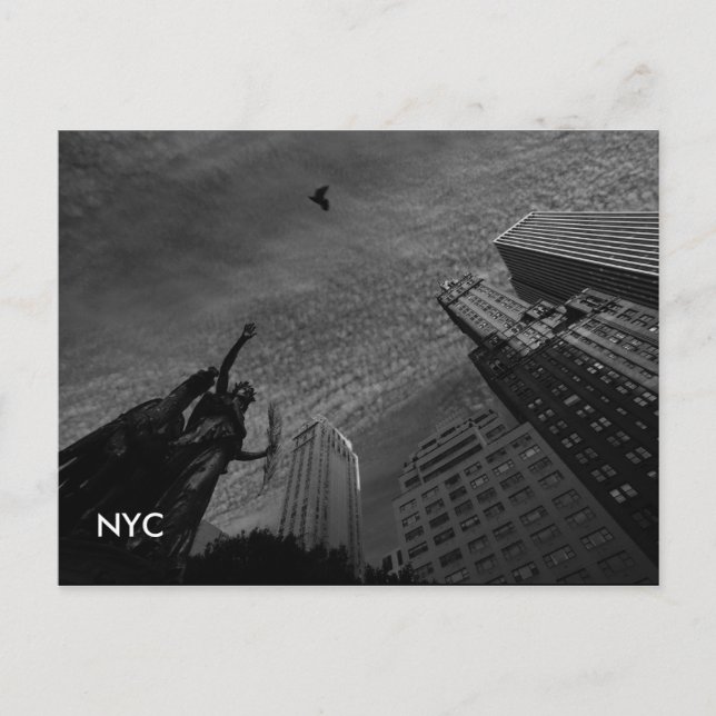 Foto, NYC Postkarte (Vorderseite)