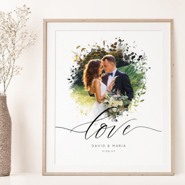 Foto Overlay Border Liebe Couple Poster (Von Creator hochgeladen)