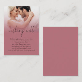 Foto Overlay Hochzeit Rose Gold Schwarze Wünsche g Begleitkarte