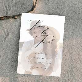Foto Overlay Sencilla de Reserva la fecha Wedding Save The Date