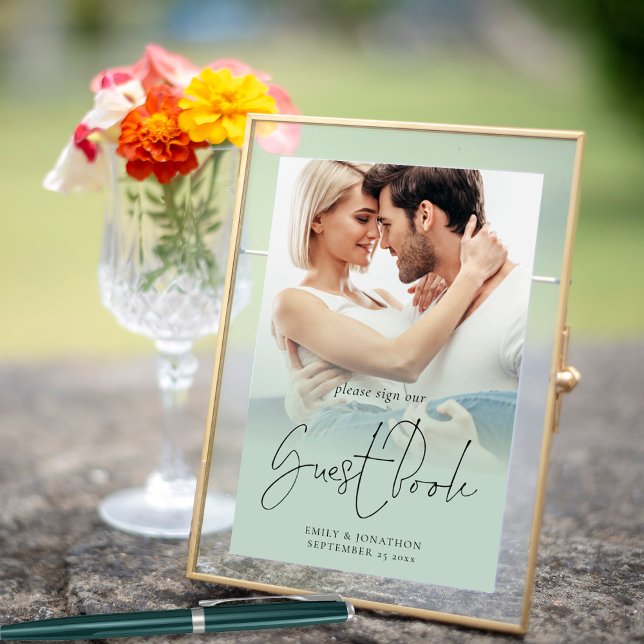 Foto Overlay Signature Gästebuch Hochzeitssage Grü (Von Creator hochgeladen)