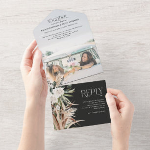 Foto pampas eucalyptus wedding all in one einladung