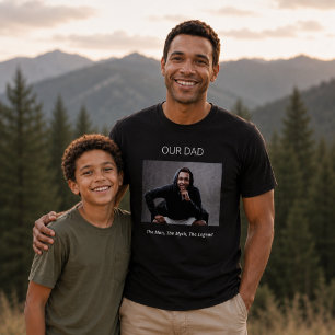 Foto Papa Mann Mythos Legende Kinder T-Shirt