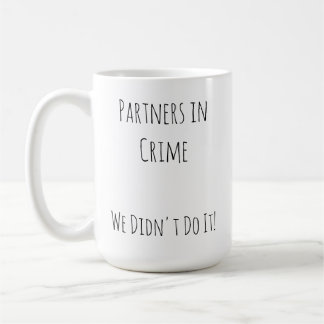 Foto Partner in Kriminalität Kaffeetasse