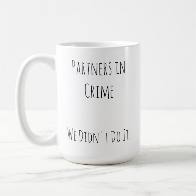 Foto Partner in Kriminalität Kaffeetasse (Links)