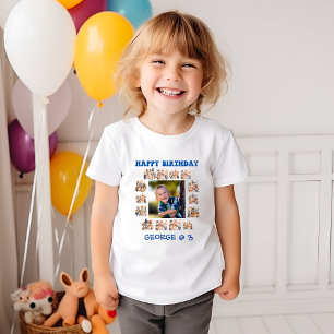 Foto Party Tiere Thema Geburtstag Kleinkind T-shirt