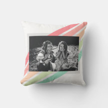 Foto Pastell Regenbogen Streifen Custom Gift