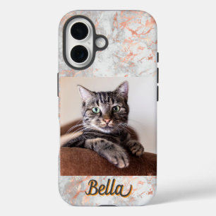 Foto Pastellgrau Roségold Hülle-Case-Mate iPhone H 16 Hülle
