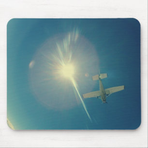 Foto perfektes kleines Flugzeug Pilot Mousepad