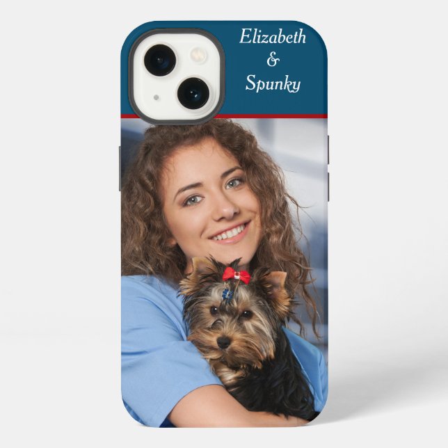Foto Personalisieren Benutzerdefiniert iPhone Hülle (Rückseite)