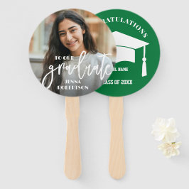 Foto Personalisiert Graduate Hand Fan Fächer