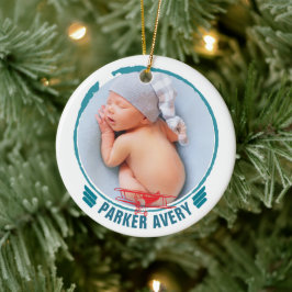 Foto Personalisiert Keramik Ornament
