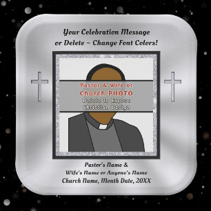 Foto Personalisiert, kirchlich oder Christlich Pappteller