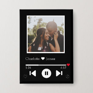 Foto "personalisiert Novelty Music Player" Button