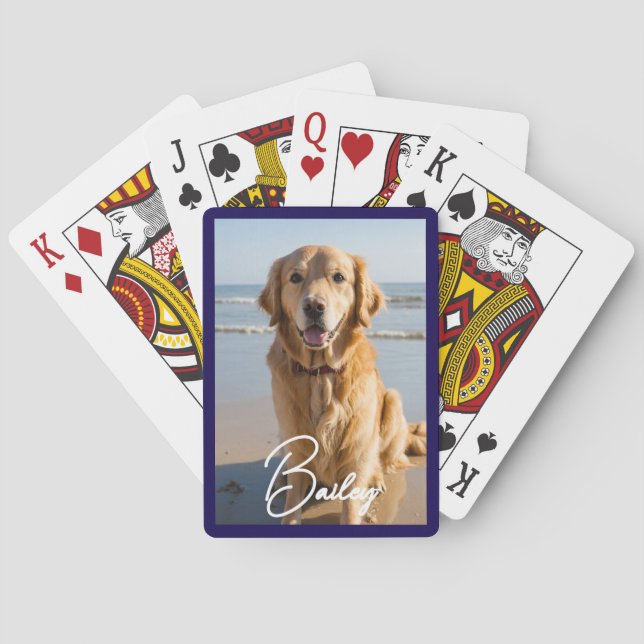Foto Personalisiert Spielkarten (Rückseite)