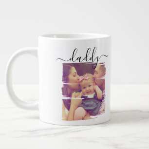 Foto Personalisiert Vatertag Jumbo-Tasse