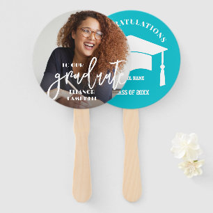 Foto Personalisierter Absolvent Handfächer