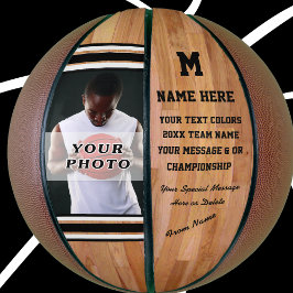 Foto Personalisierter Basketballball, Farbwechsel Basketball