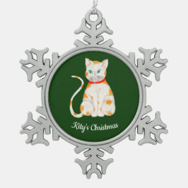 Foto Personalisierter Schneeflocken-Rahmen-Anhänge Schneeflocken Zinn-Ornament