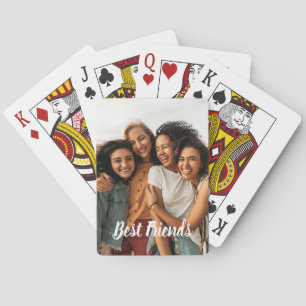 Foto Personalization Best Friends Spielkarten
