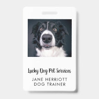 Foto-Pet-Services-Abzeichen für Hunde-Trainer