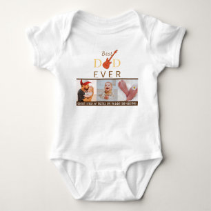 Foto Picture Best Vater Jeden Niedlichen 1. Vatert Baby Strampler