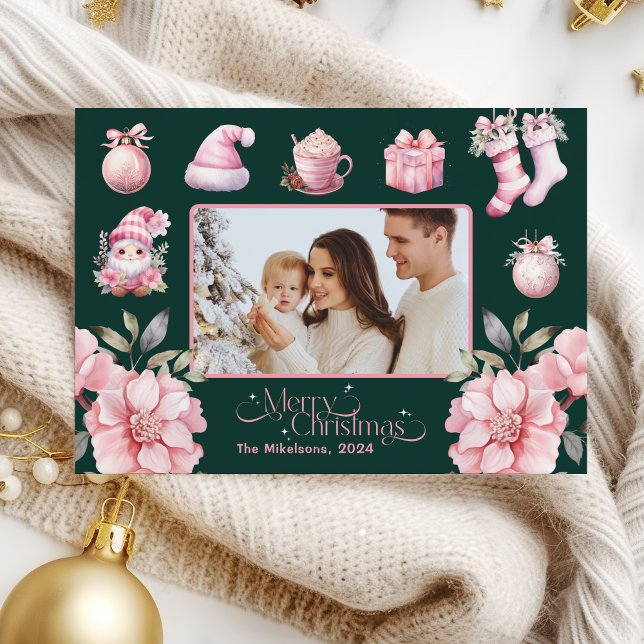 Foto Pink Retro Weihnachten (Von Creator hochgeladen)