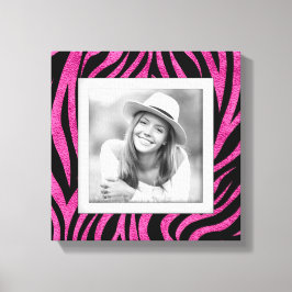 Foto Pink Zebra Leinwanddruck