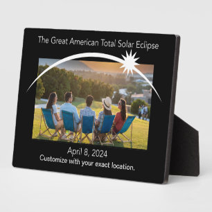 Foto-Plakette für Eclipse Fotoplatte