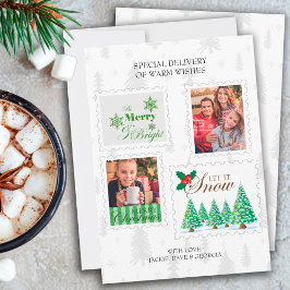 Foto Porto Briefmarke Sonderlieferung Warme Wünsch