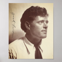 Foto-Portrait von Jack London
