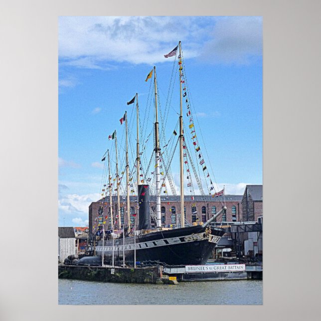 Foto Poster "The SS Great Britain", Bristol (Vorne)