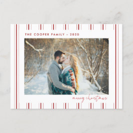 Foto Postkarte | Moderne Weihnachten