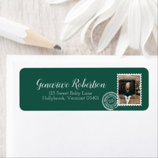 Foto-Postwertzeichen-Sonderzustellung-Name-Adresse
