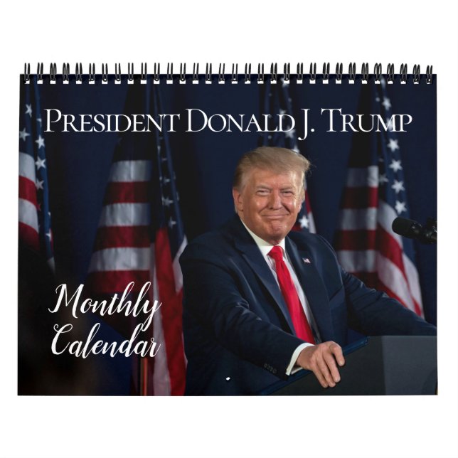 Foto Präsident Donald J Trump Kalender (Titelbild)