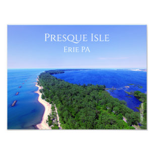 Foto Print (exakte Größe) - Presque Isle Erie PA