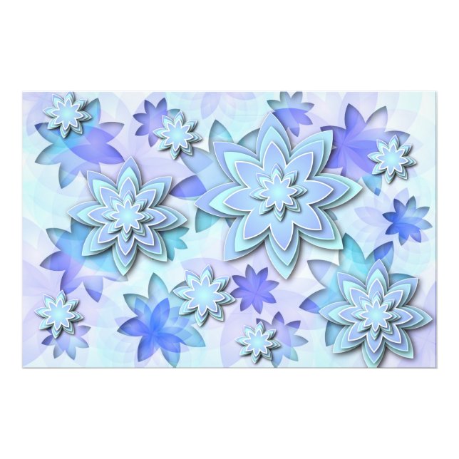 Foto Print mandala abstrakt Lotus Blume (Vorne)