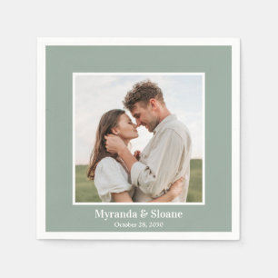 Foto Probe Dinner Eukalyptus Napkins Serviette