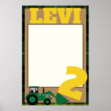 FOTO PROP FRAME - TRACTOR THEMA