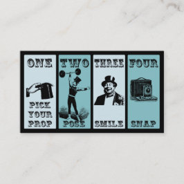 Foto Prop-Zeichen Visitenkarte