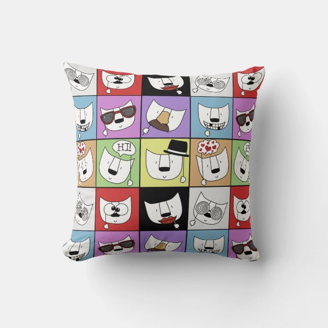 Foto Props Katzen Kissen (Vorderseite)